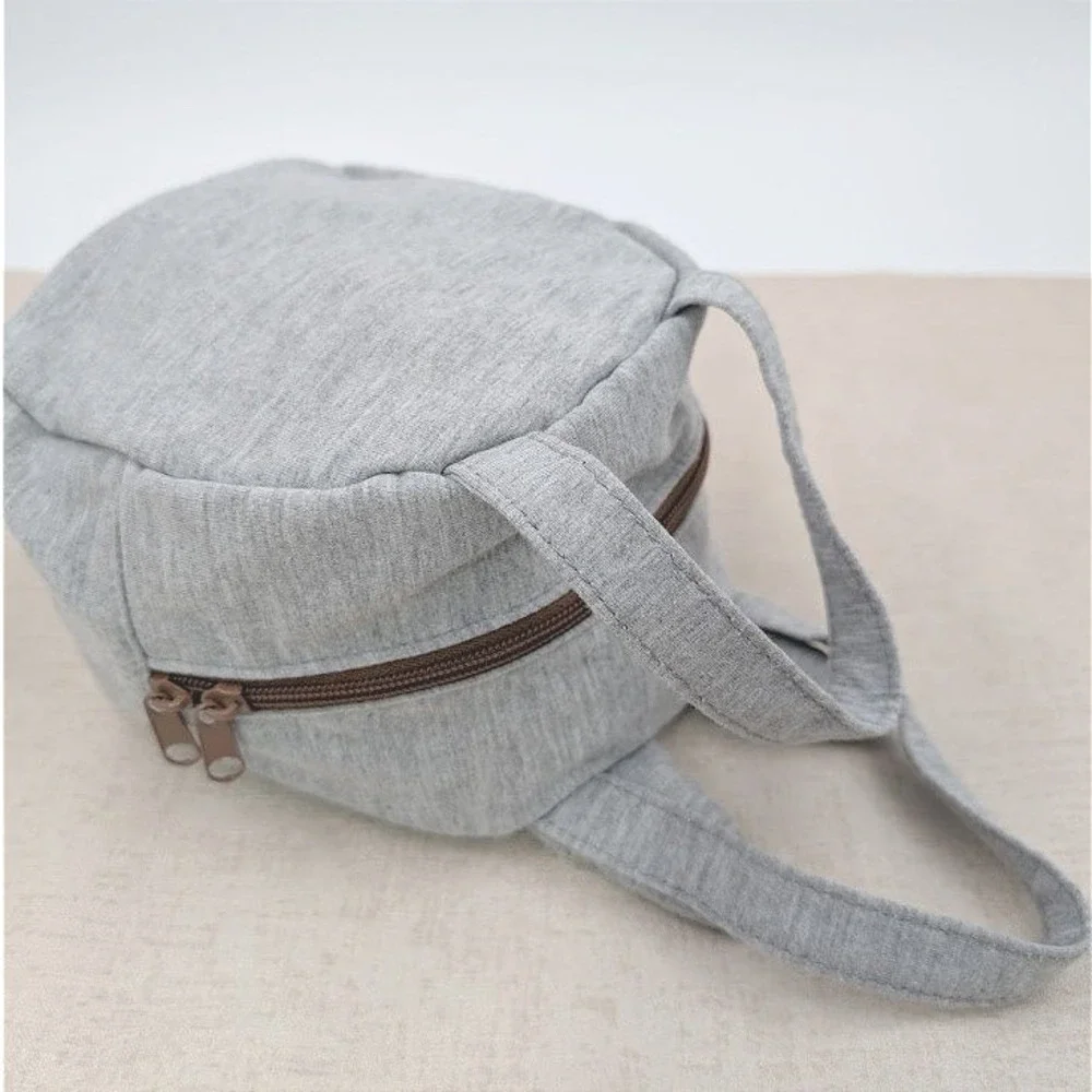 Totoro Pouch Lunch Bag Gray Fabric‎ Mini Size Travel